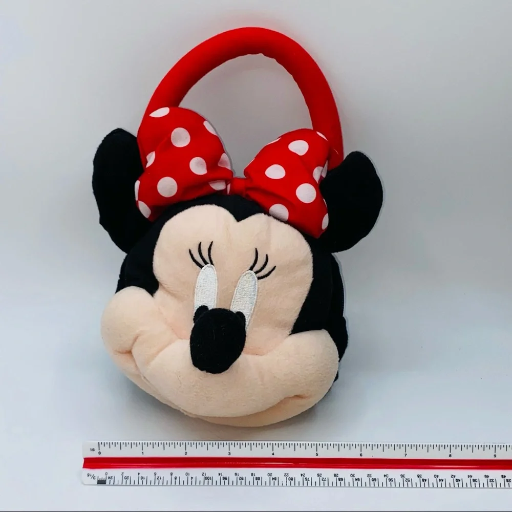 Disney Girls‎ Minnie Mouse Zipper Purse Handle NH